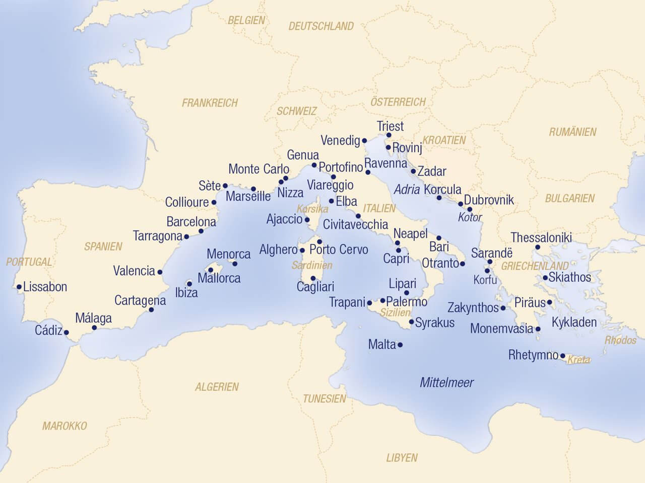 Mittelmeer-DE-Karte